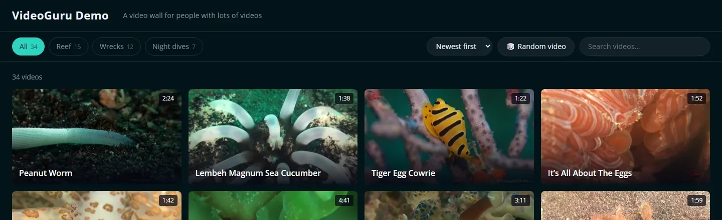 Deep ocean colour theme